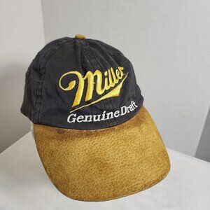 MILLER GEBUINE DRAFT Hat Strapback Baseball Vintage Cap Dad Trucker